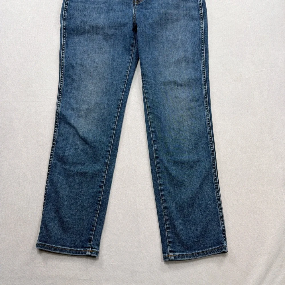 Madewell Jeans Stovepipe High Rise Straight Leg Blue Denim Womens 27